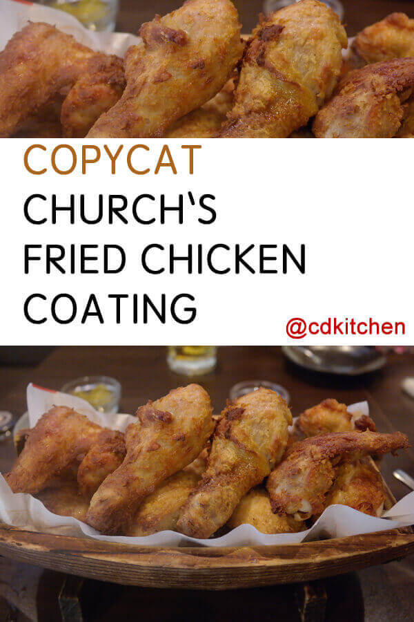 Copycat Church's Fried Chicken Coating Recipe | CDKitchen.com