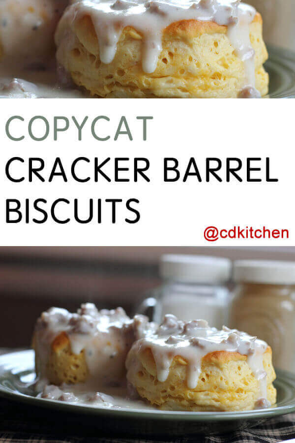 Copycat Cracker Barrel Biscuits Recipe | CDKitchen.com