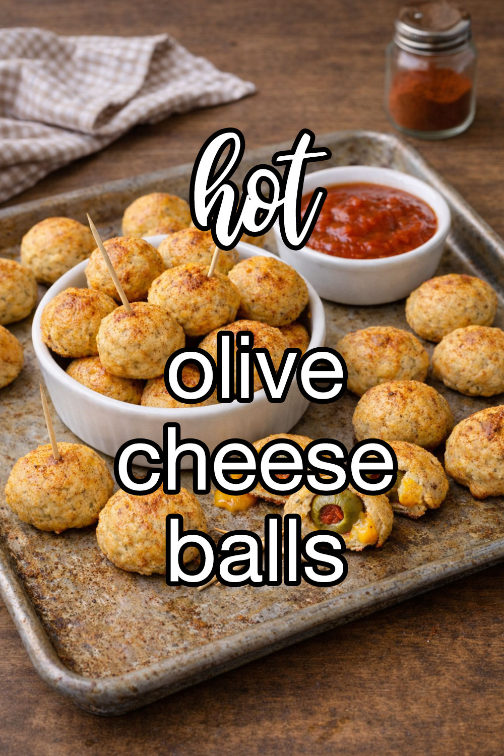 Hot Pie Crust Wrapped Olive Cheese Balls Recipe