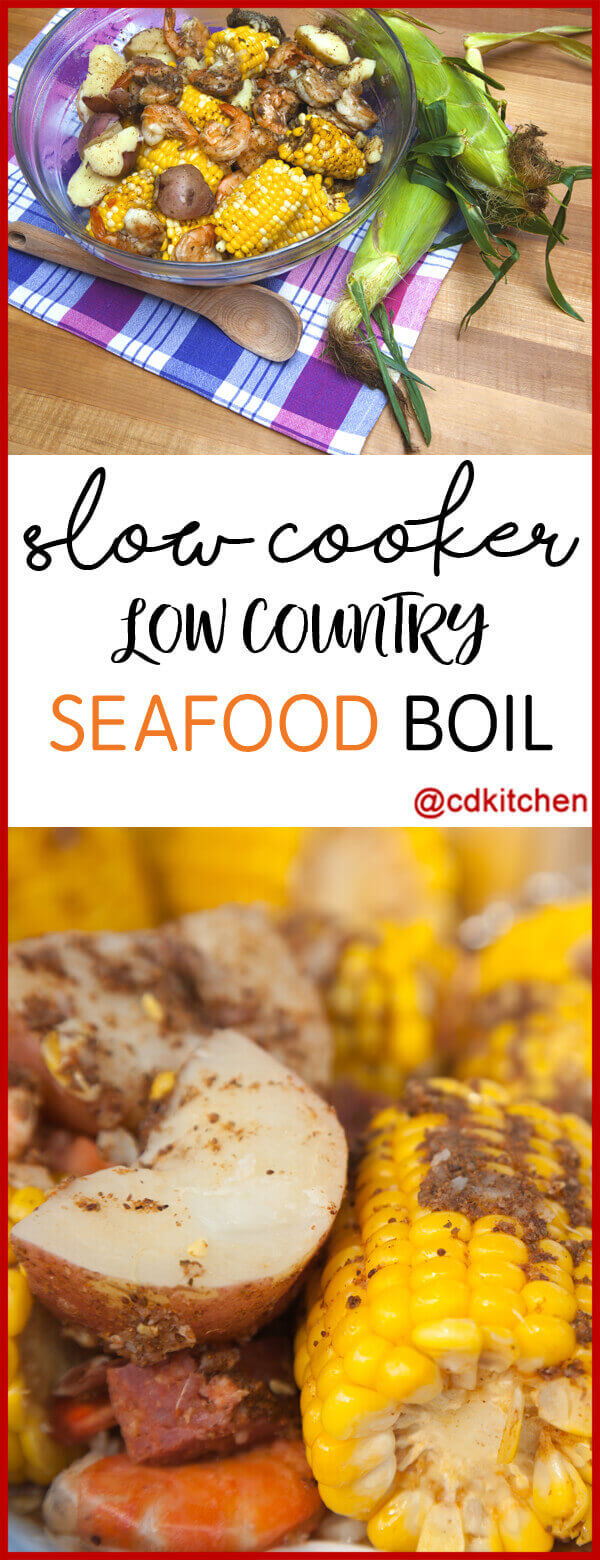 Slow Cooker Low-Country Boil + VIDEO - Fit Slow Cooker Queen