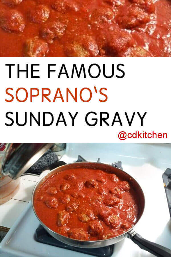 Soprano's Sunday Gravy Recipe 