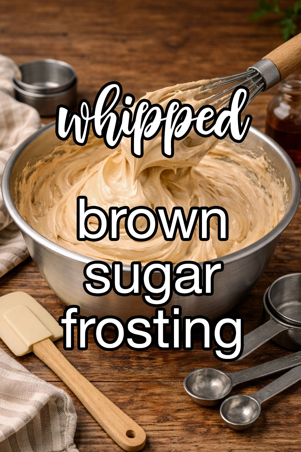 Whipped Egg White Brown Sugar Frosting Recipe