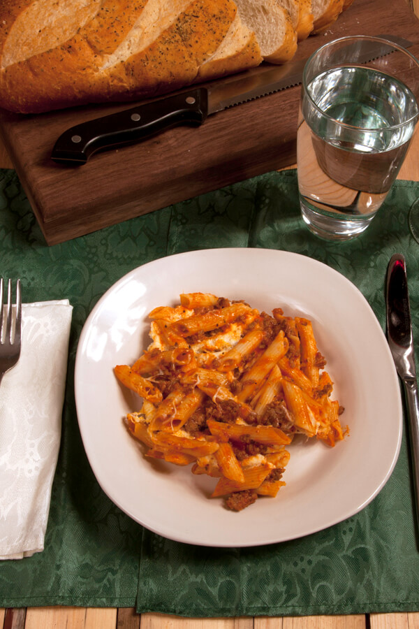 Baked Mostaccioli Casserole Recipe