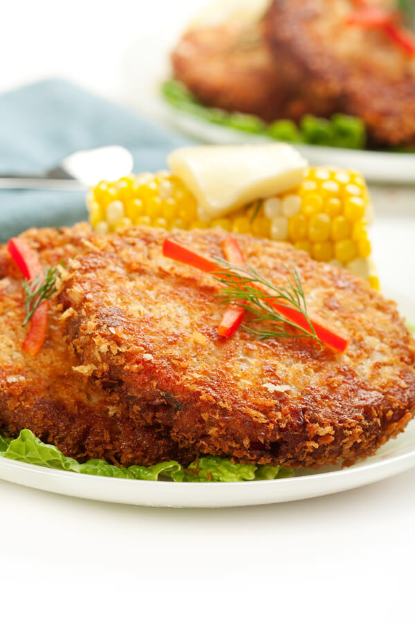 Cheesy Salmon Patties Recipe