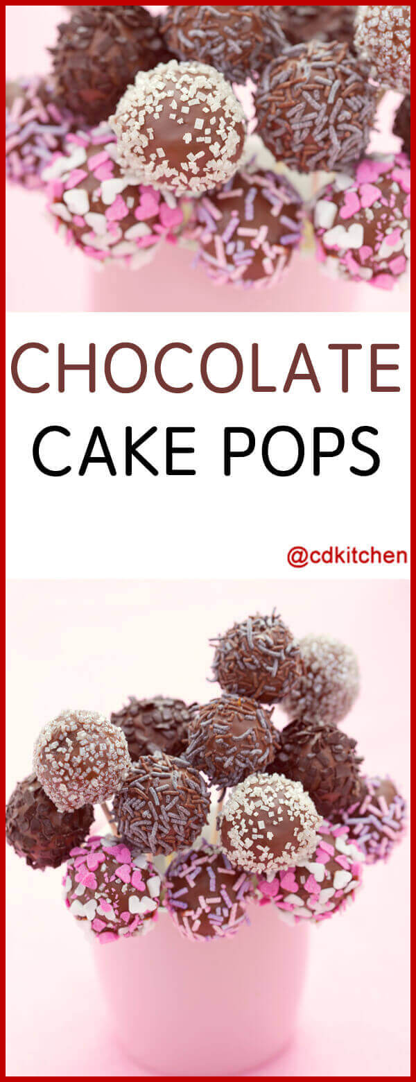 Chocolate Cake Pops Recipe