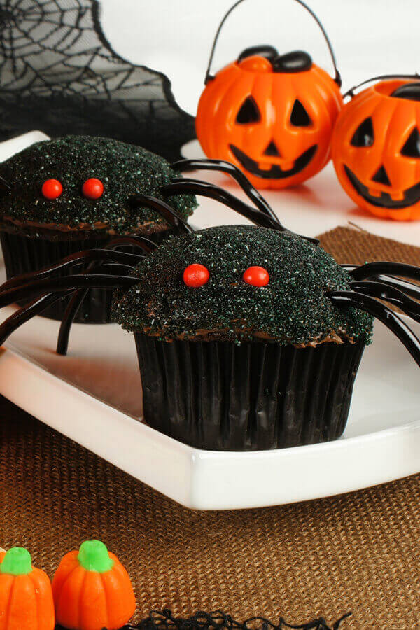 Hairy Daddy Longlegs Cupcake Recipe