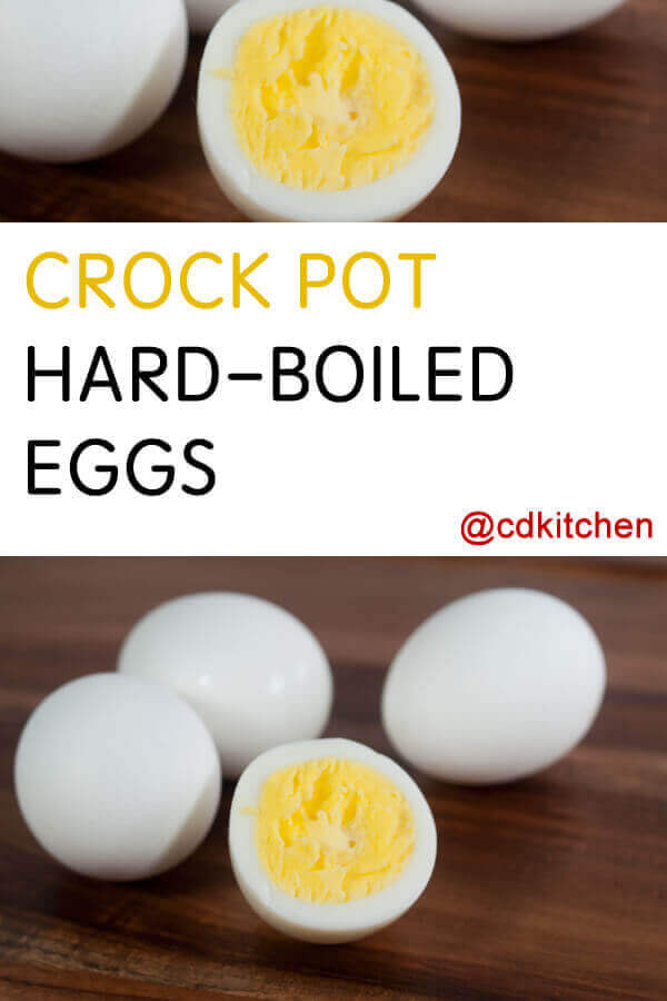 Slow Cooker Eggs - Soft Boiled or Hard Boiled Eggs in Crockpot
