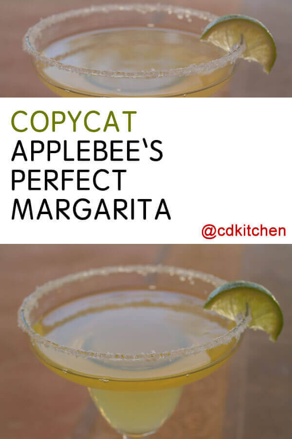 Copycat Applebee's Perfect Margarita Recipe 