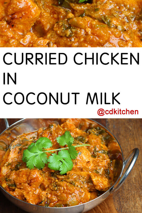 Curried Chicken in Coconut Milk Recipe | CDKitchen.com