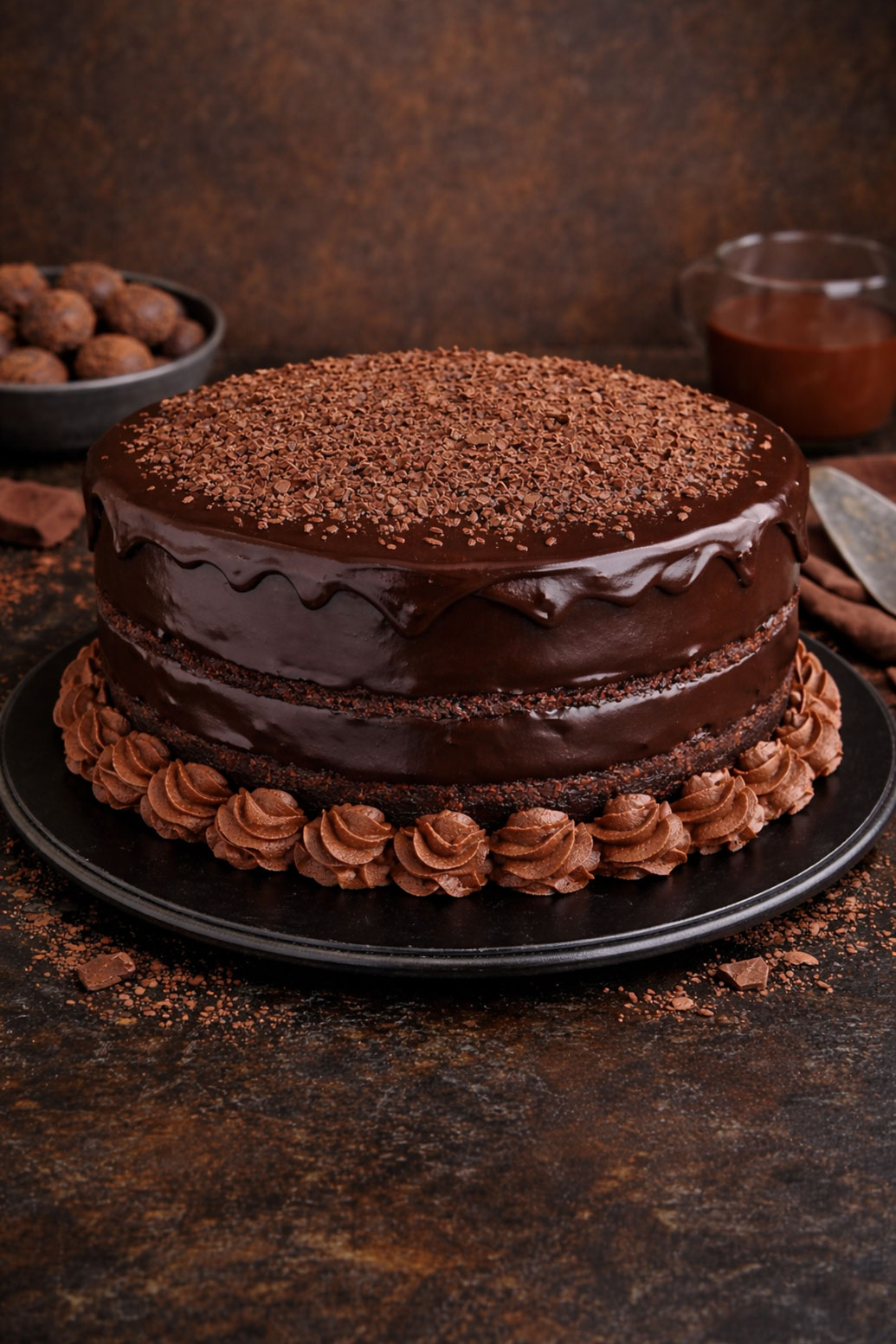 Rudolph's Chocolate Truffle Cake Recipe