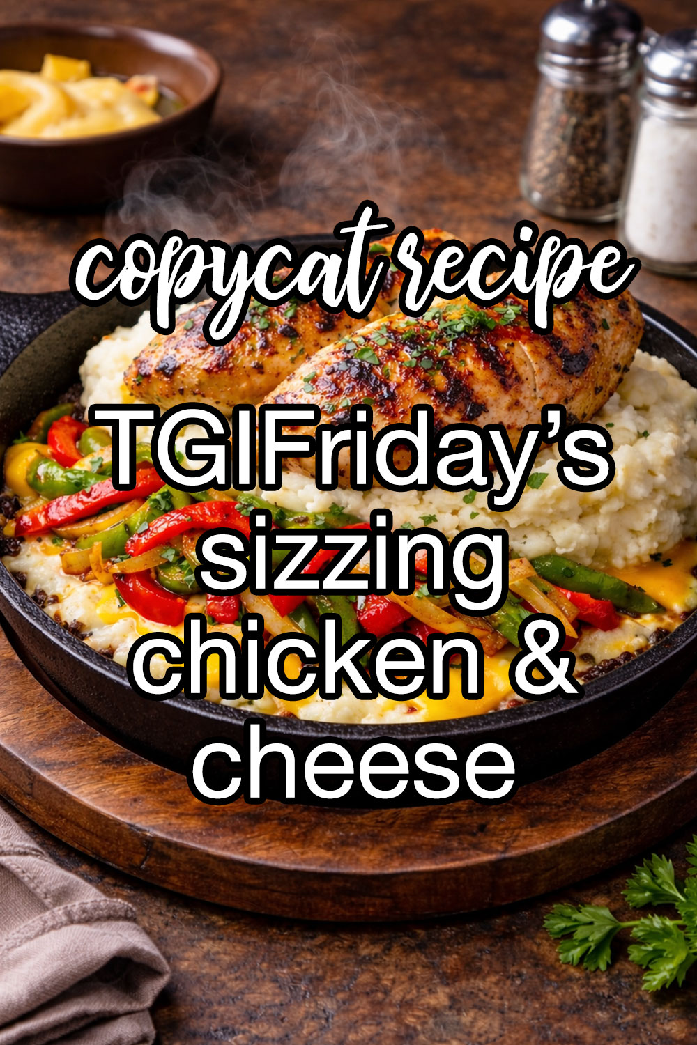 TGI Friday's Sizzling Chicken And Cheese Recipe