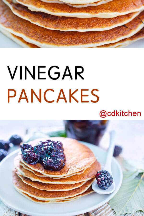 Vinegar Pancakes Recipe