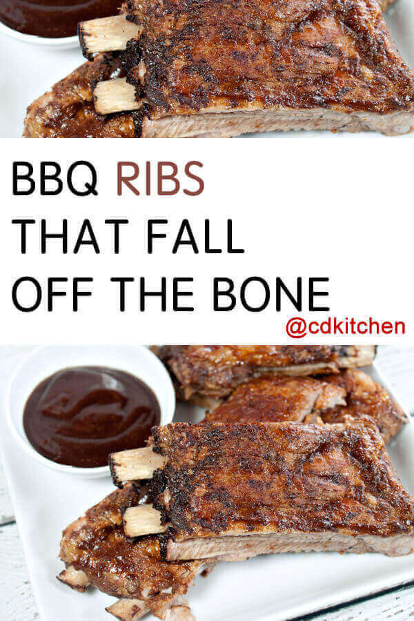 BBQ Ribs That Fall Off The Bone Recipe | CDKitchen.com