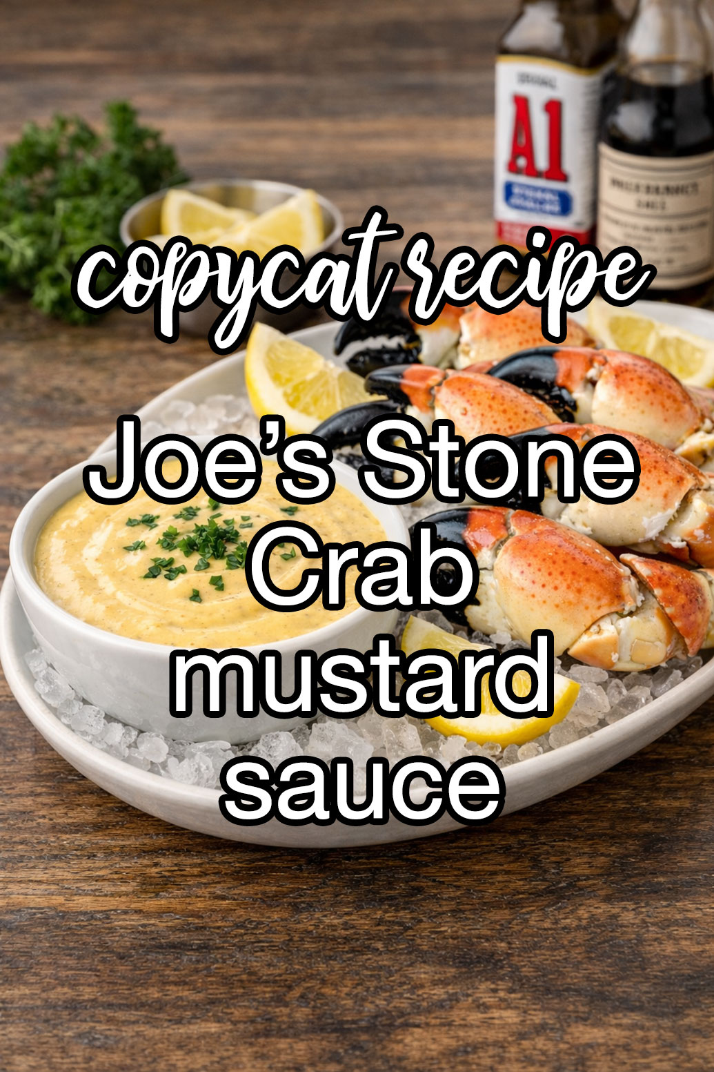 Joe's Stone Crab Mustard Sauce For Stone Crab Claws Recipe