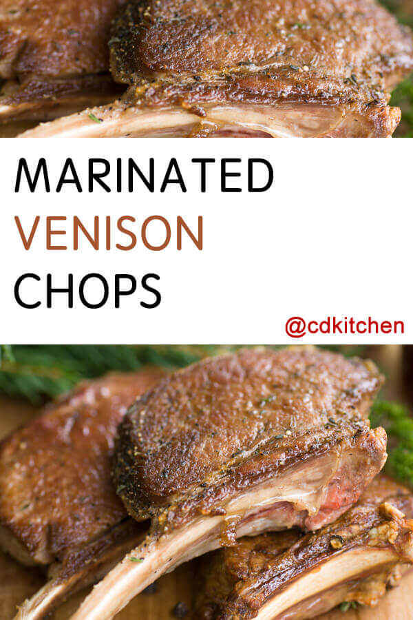 Marinated Venison Chops Recipe | CDKitchen.com