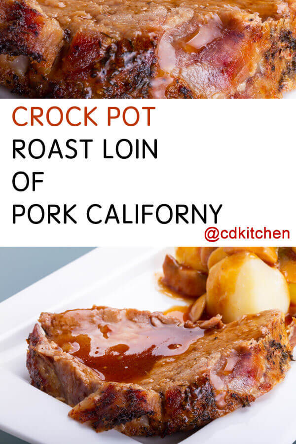 Roast Loin of Pork Californy Recipe