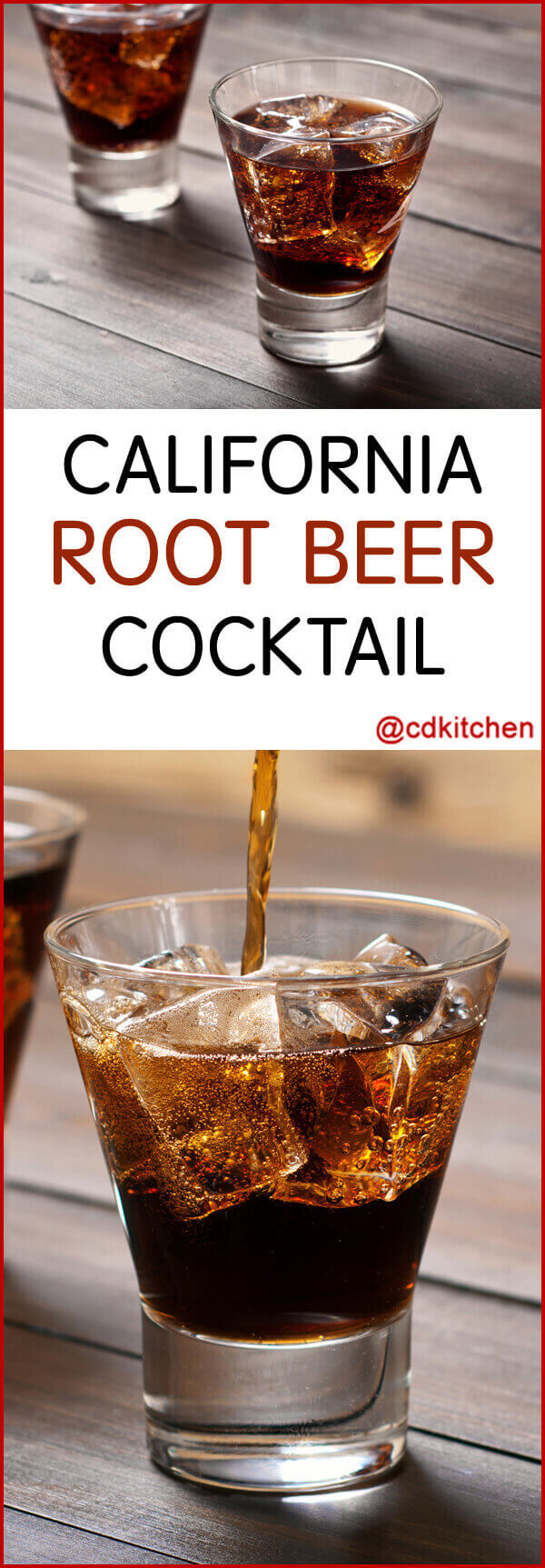 California Root Beer Cocktail Recipe | CDKitchen.com