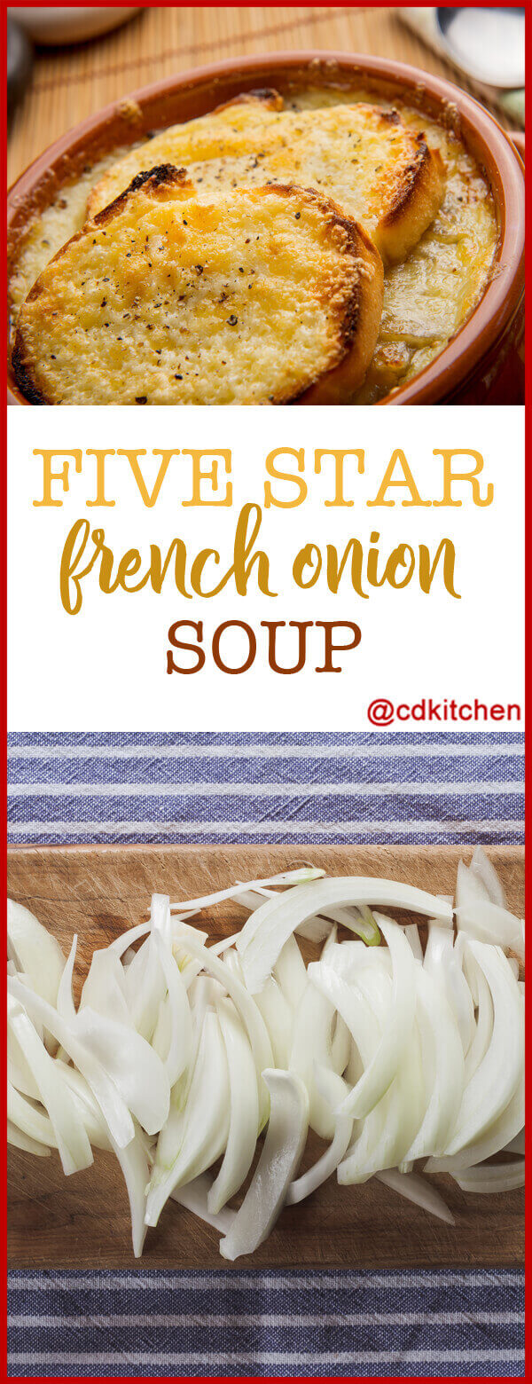 Five Star French Onion Soup Recipe | CDKitchen.com