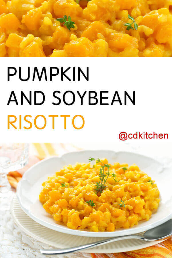 Pumpkin And Soybean Risotto Recipe