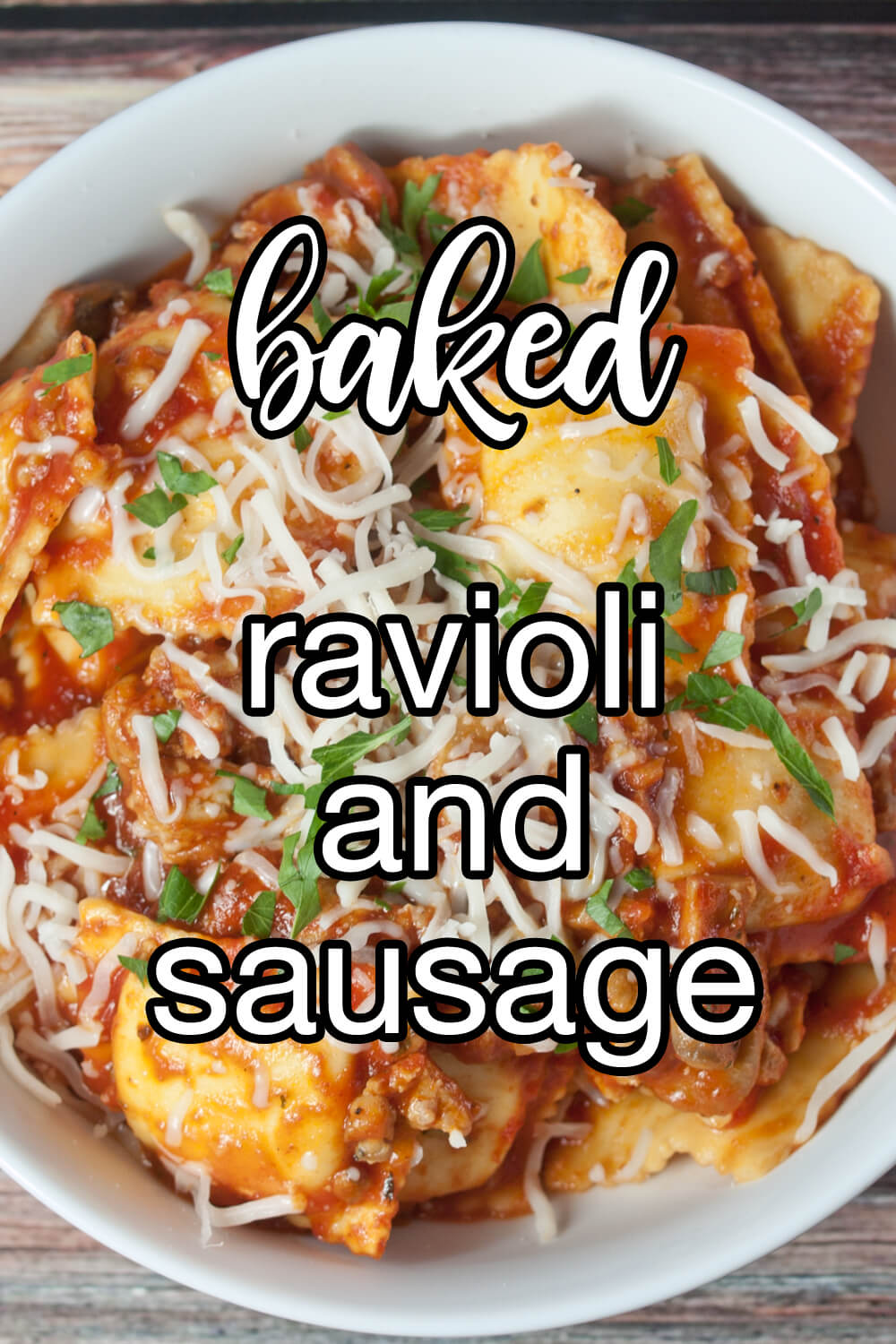 Baked Ravioli And Sausage Recipe