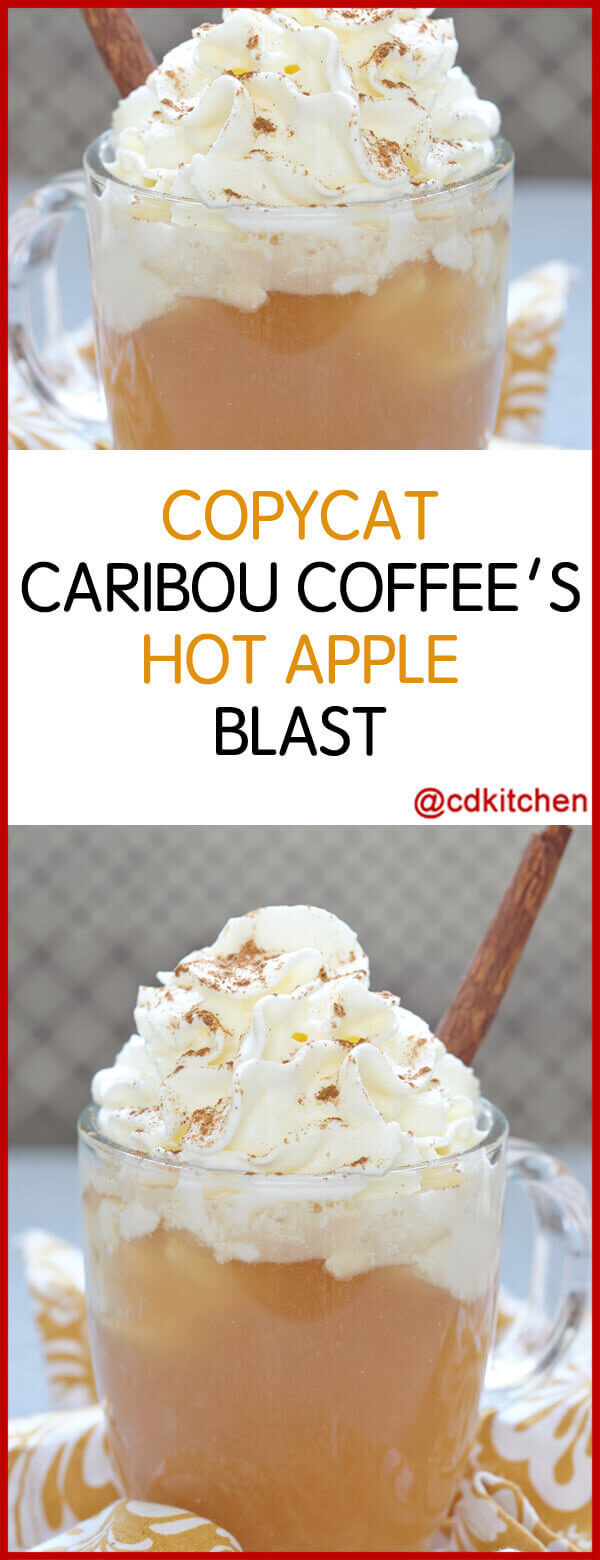 Copycat Caribou Coffee's Hot Apple Blast Recipe