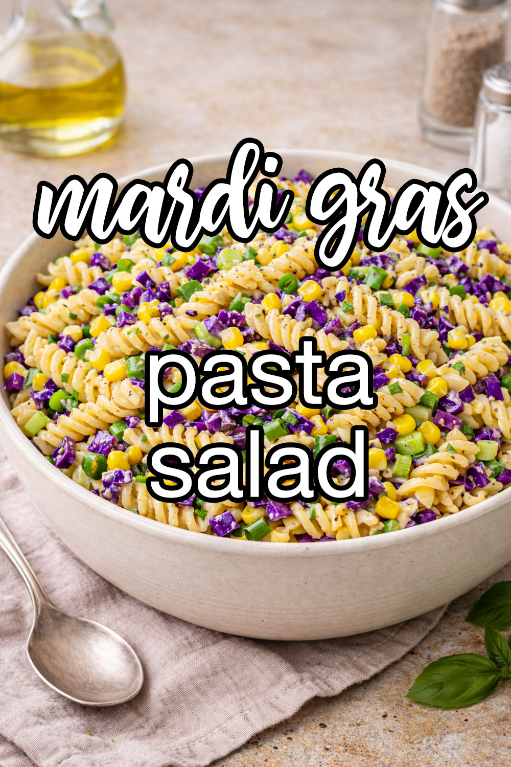 Mardi Gras Pasta Salad Recipe