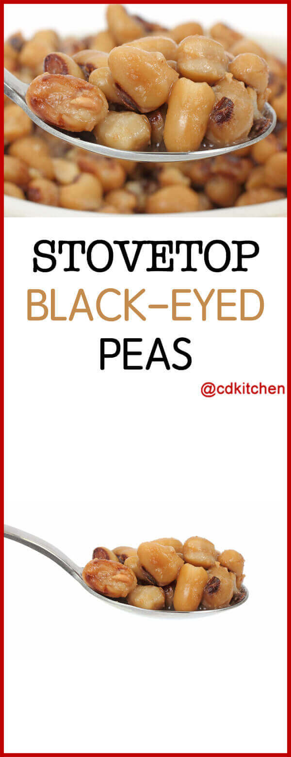 Stovetop Black-Eyed Peas Recipe