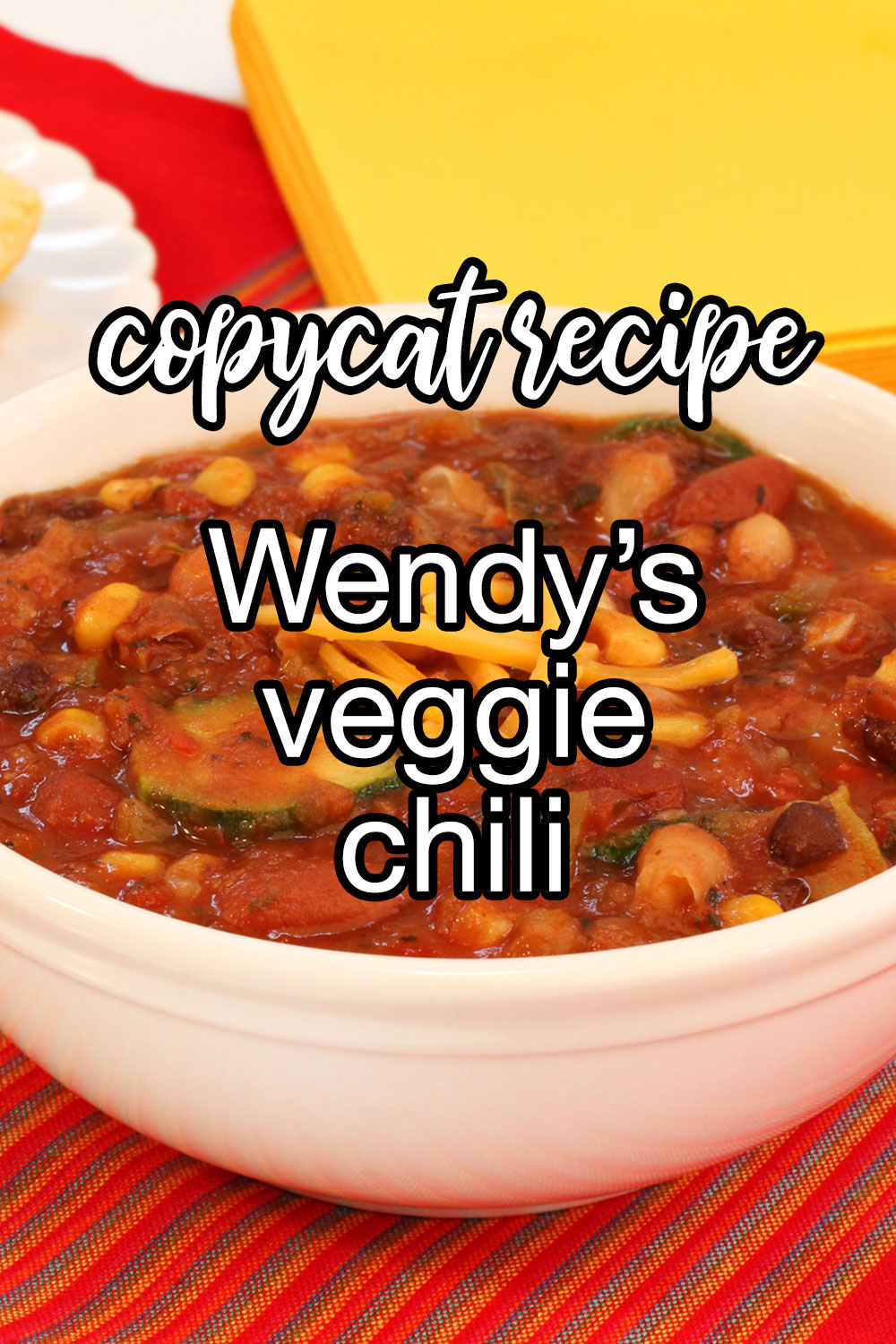 Wendy's Veggie Chili Recipe