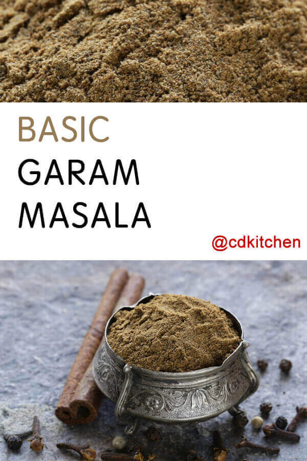 Basic Garam Masala Recipe