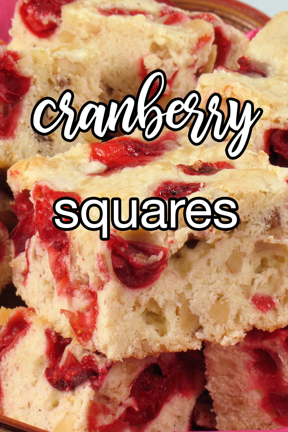 Cranberry Squares Recipe
