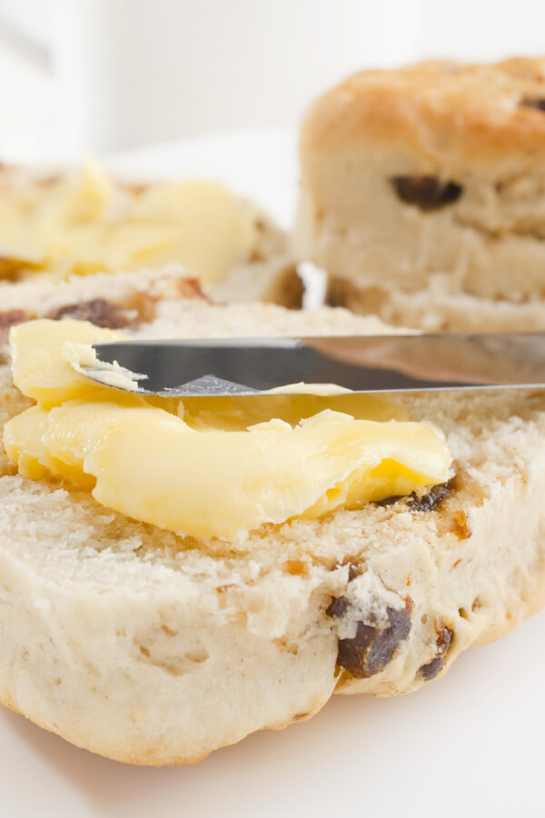 Easy Orange Bisquick Scones With Raisins Recipe