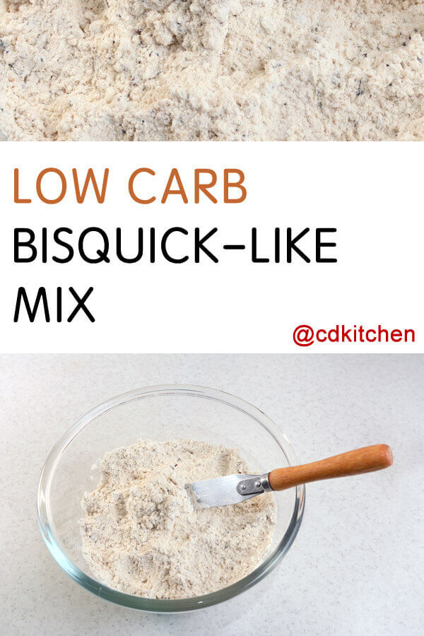 Low Carb Bisquick Like Mix Recipe