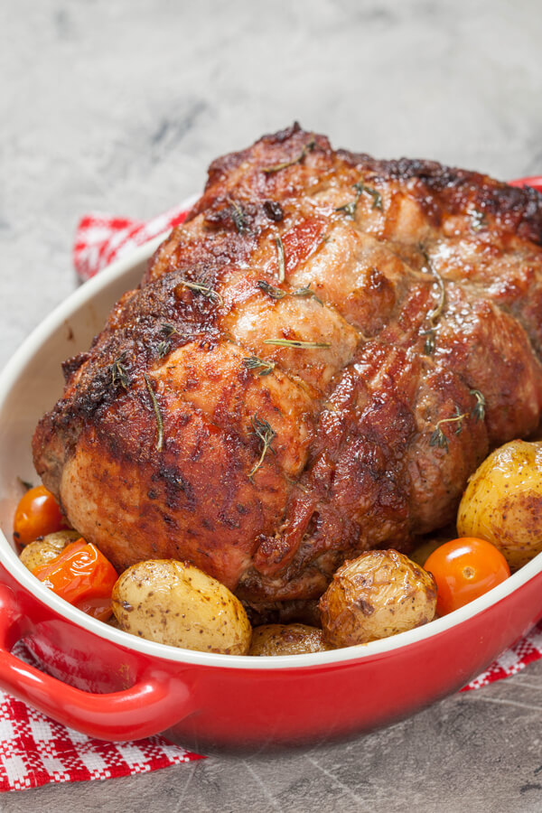 Garlic Pork Roast Recipe