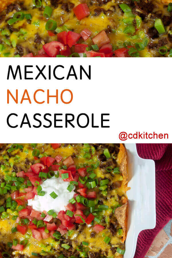Mexican Nacho Casserole Recipe