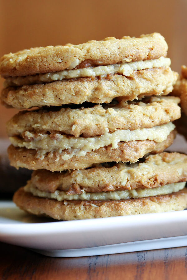 Peanut Butter Cream-Filled Cookies Recipe