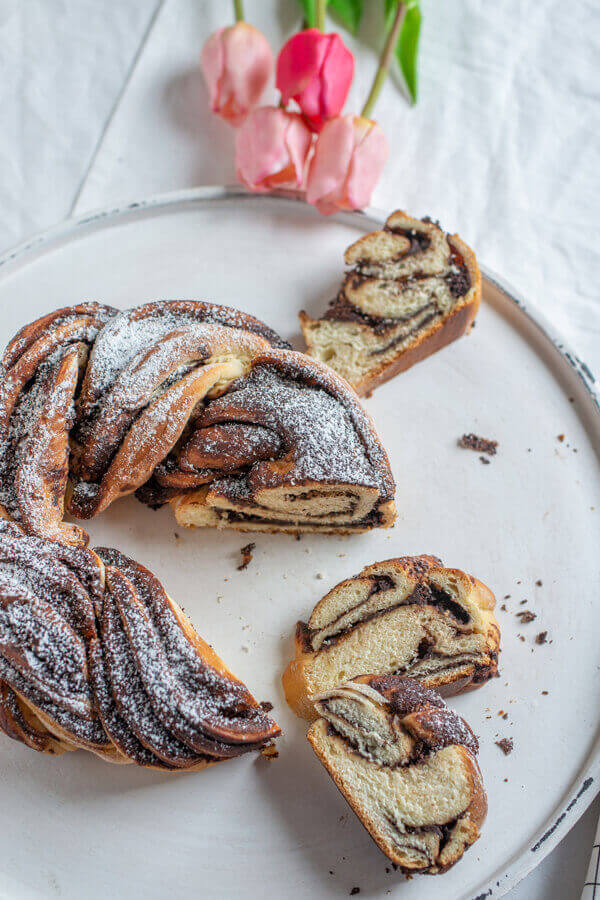 Babka Coffee Cake With Various Fillings Recipe