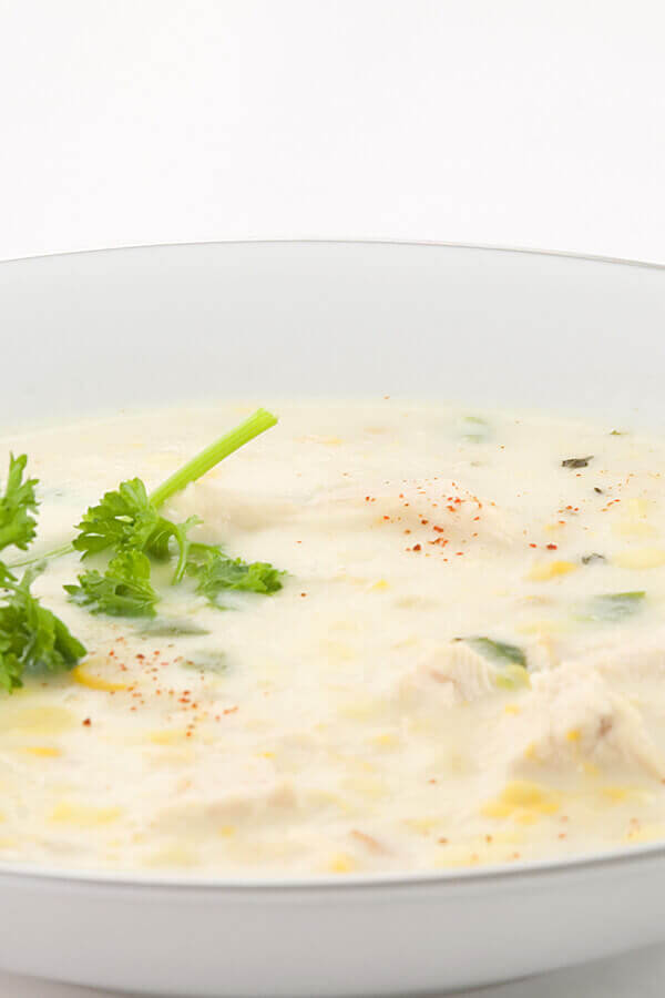 Old-Fashioned Chicken Chowder Recipe