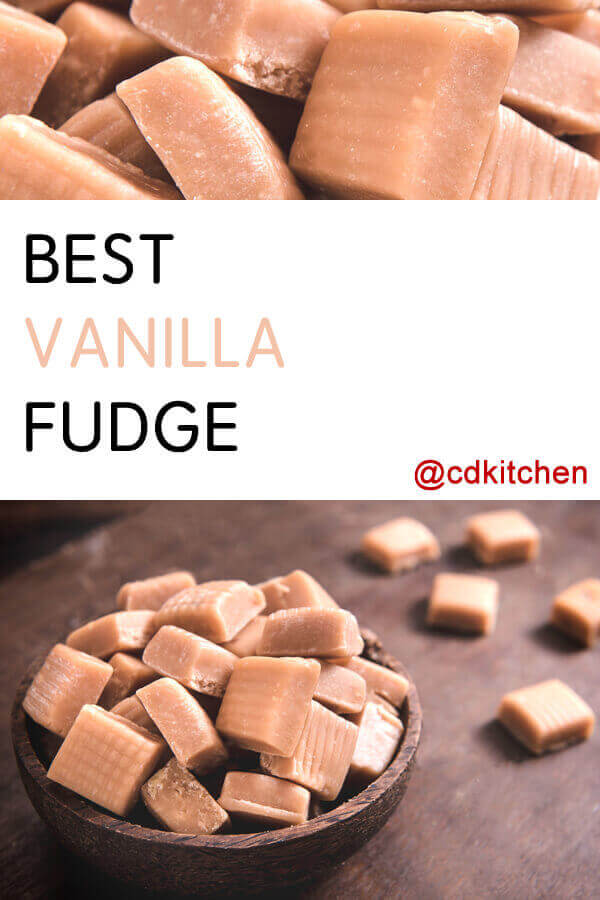 recipe for vanilla fudge