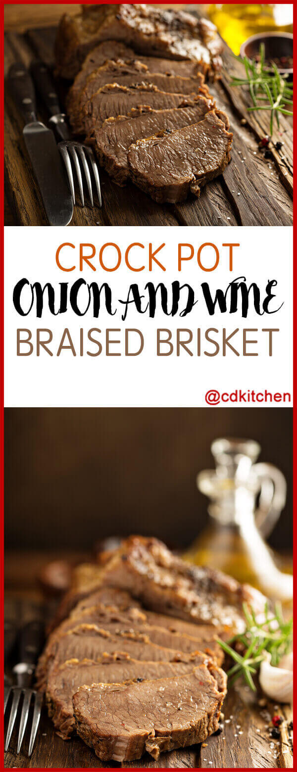 Onion And Wine Braised Brisket Recipe