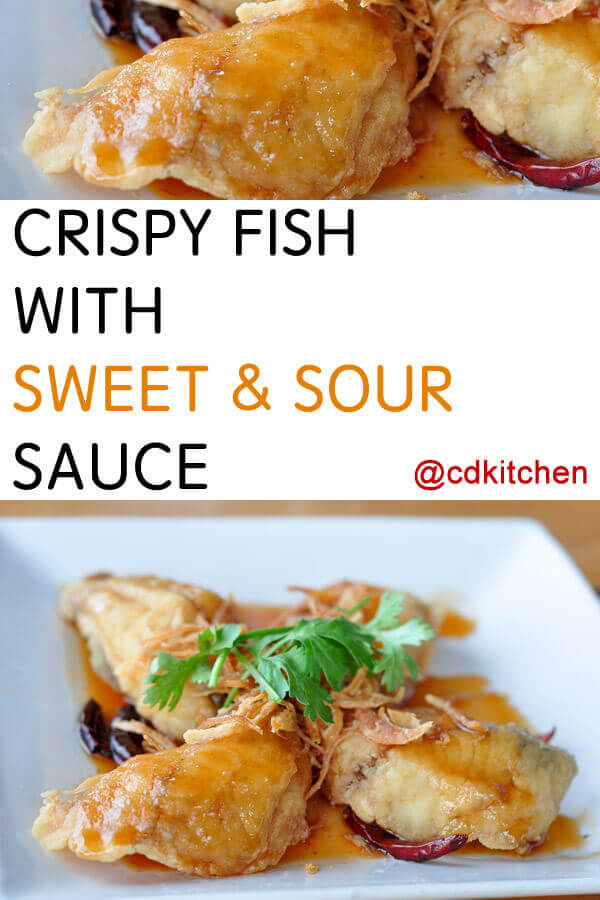 Crispy Fish With Sweet-And-Sour Sauce Recipe