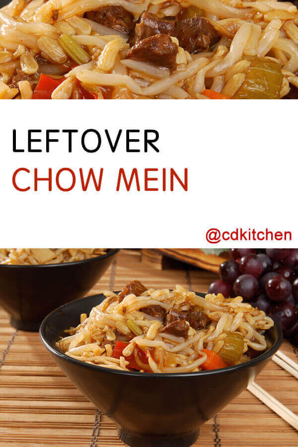 Leftover Chow Mein Recipe