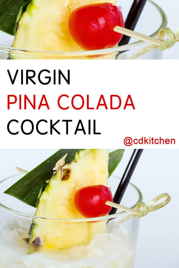 Virgin Pina Colada Recipe | CDKitchen.com