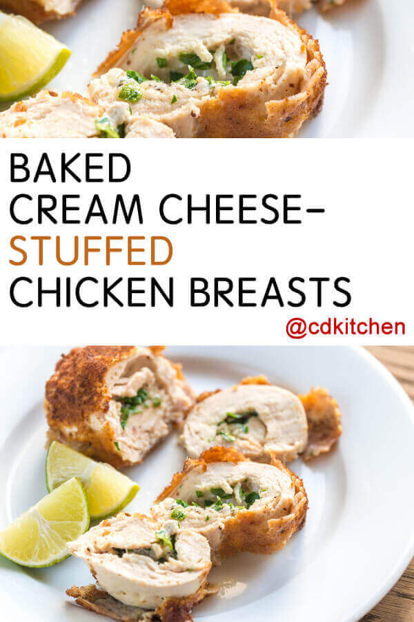 Baked Cream Cheese Stuffed Chicken Breasts Recipe