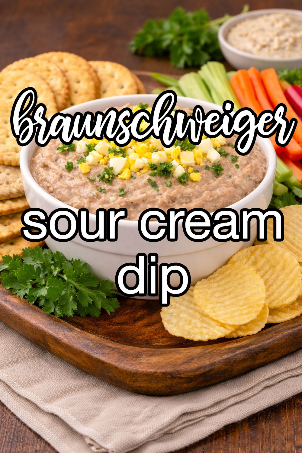 Braunschweiger Sour Cream Dip Recipe