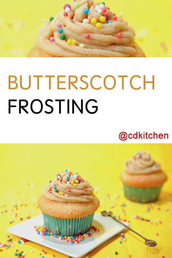 Butterscotch Frosting Recipe