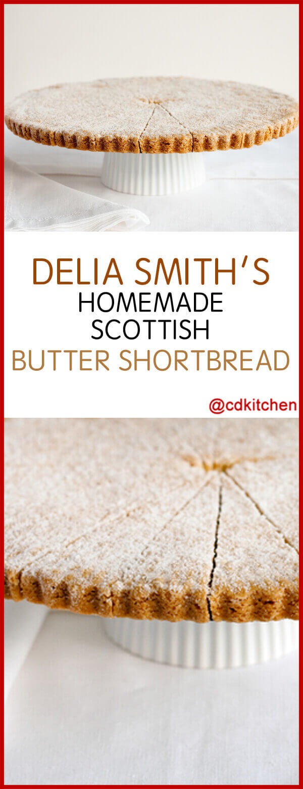 Delia Smith's Home-Made Scottish Butter Shortbread | CDKitchen