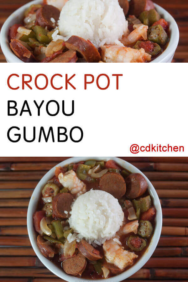 Crock Pot Bayou Gumbo Recipe | CDKitchen.com