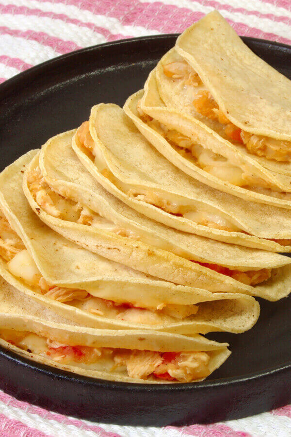Cheesy Chicken Fajitas Recipe