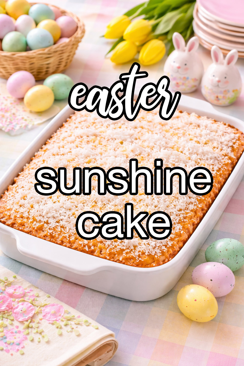 Easter Sunshine Cake Recipe