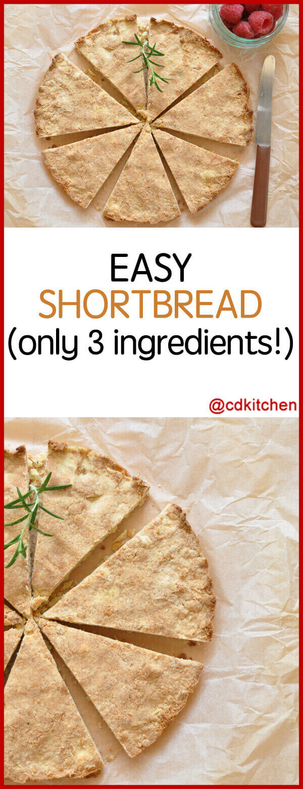 Easy Shortbread Recipe